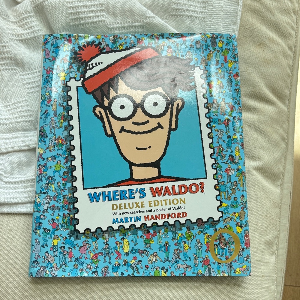 Where's Waldo? Deluxe Edition by Martin Handford - Bright Blue Cover